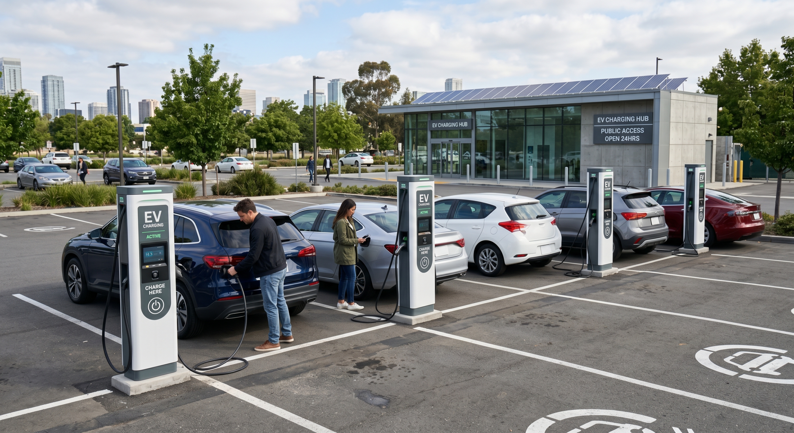 Digital Marketing for EV Charging Company